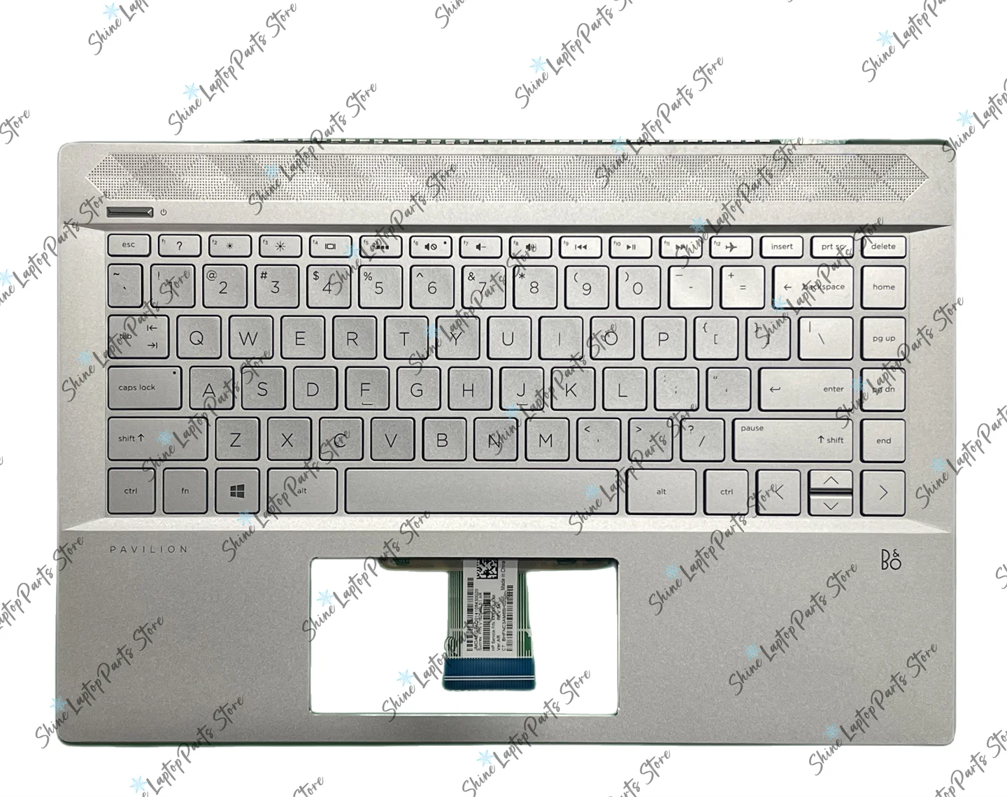 NEW For HP Pavilion 14-CE TPN-Q207 Laptop Palmrest C Case C Cover L19174-001 L19181-001 L19190-031 Silver