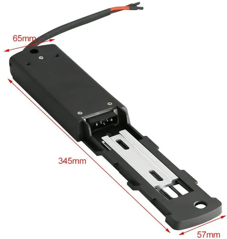 X-go Ebike Battery Bottom Base 5-pin Mounting Plate Fixing Bracket for Electric Bicycle and Battery Replacement Part