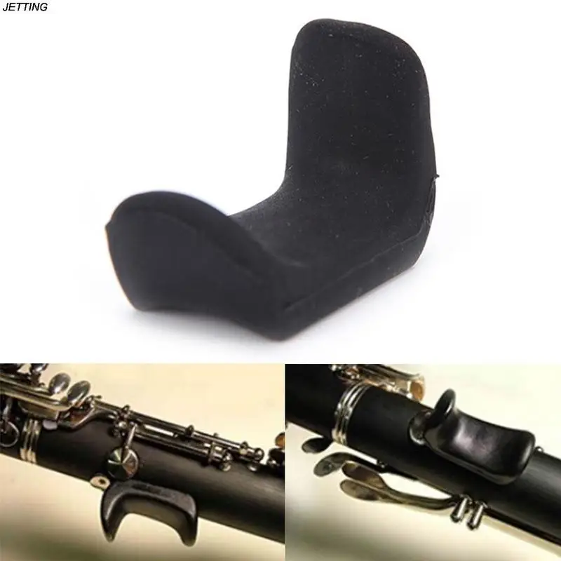 Clarinet Thumb Rest Rubber Oboe Thumb Finger Protector Cushion Adjustable And Comfortable Thumb Protector Within 1.45-1.75Cm