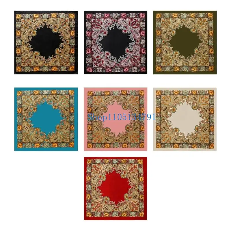

98km Cashew Print Bandana Scarf Costume Head Scarf For Women Hiphop Dancing Event Hair Styling Accessories for Outdoor Sport