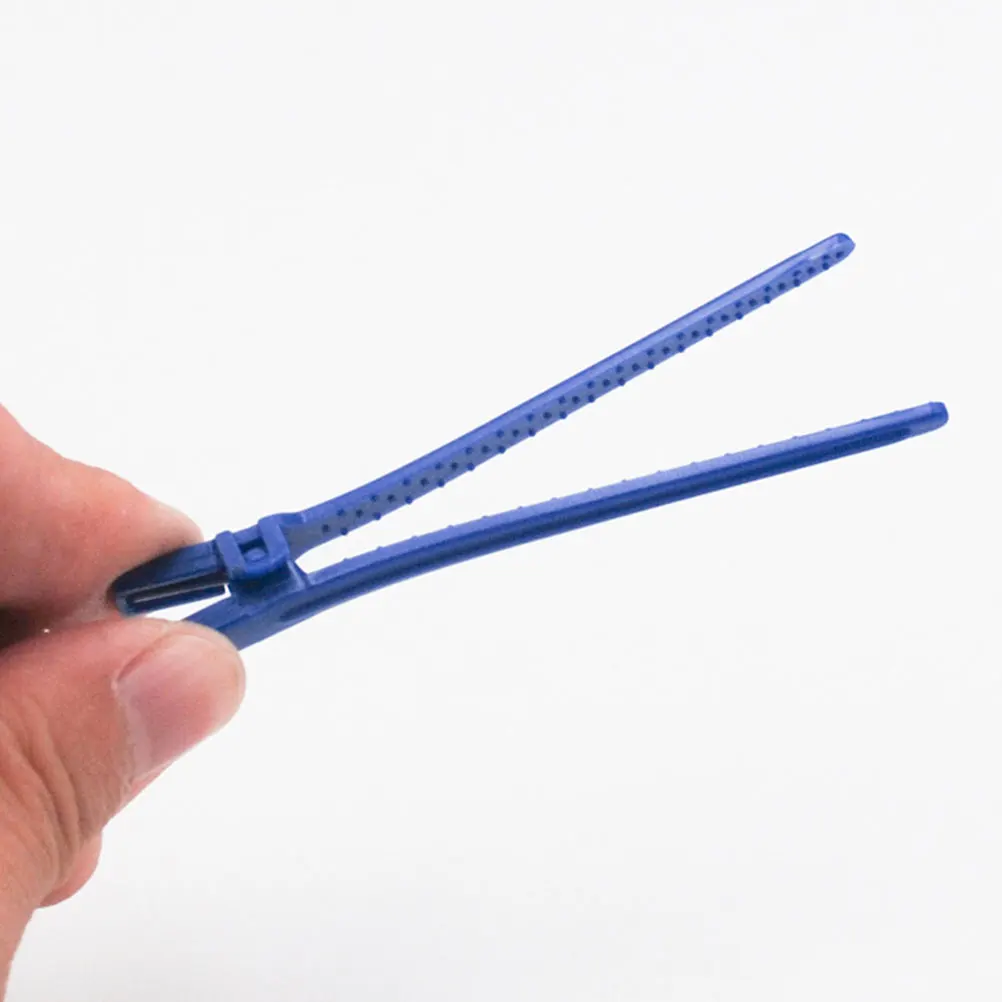 

Hairdressing Positioning Clip Sturdy Plastic Salon Accessories Lightweight Easy Open Strong Hold All Hair Types for Barber