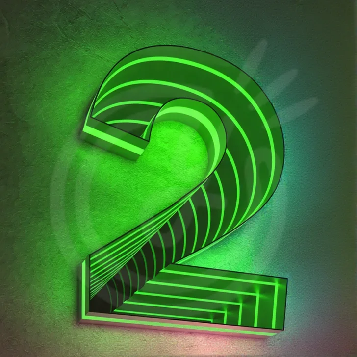 맞춤형 무한 거울 LED 로고 간판, 개인 맞춤형 거울 벽 비즈니스 실내 장식 (바, 살롱용)