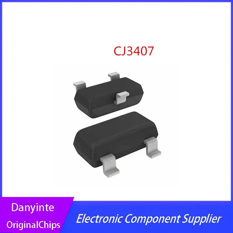 NEW  100PCS/LOT   CJ3407   3407  SOT-23
