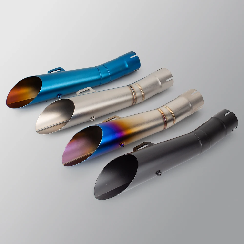 

51mm Motorcycle Exhaust R6 GP Stainless Tail Pipe For DUKE250 NINJA250 MSX125 150NK 300SR GSXR125 CBR150R DL250 ZX25R R15 MT03