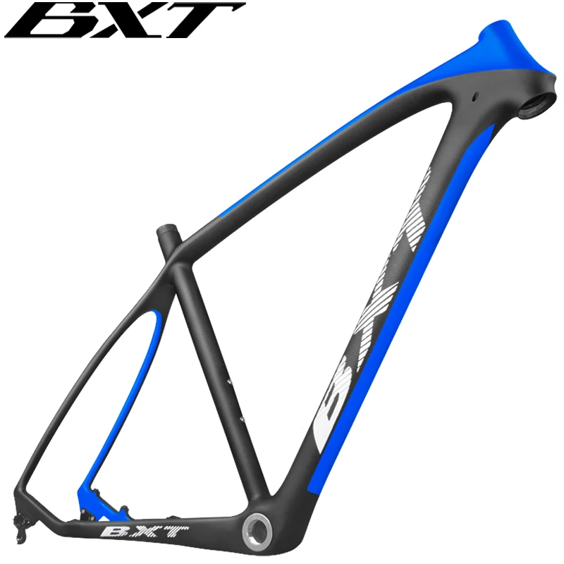 BXT 29er T1000 Carbon Mountain Bike Frame Thru axle Hanger 12x142mm/QR 9x135 Internal Routing 29er MTB Carbon Frame