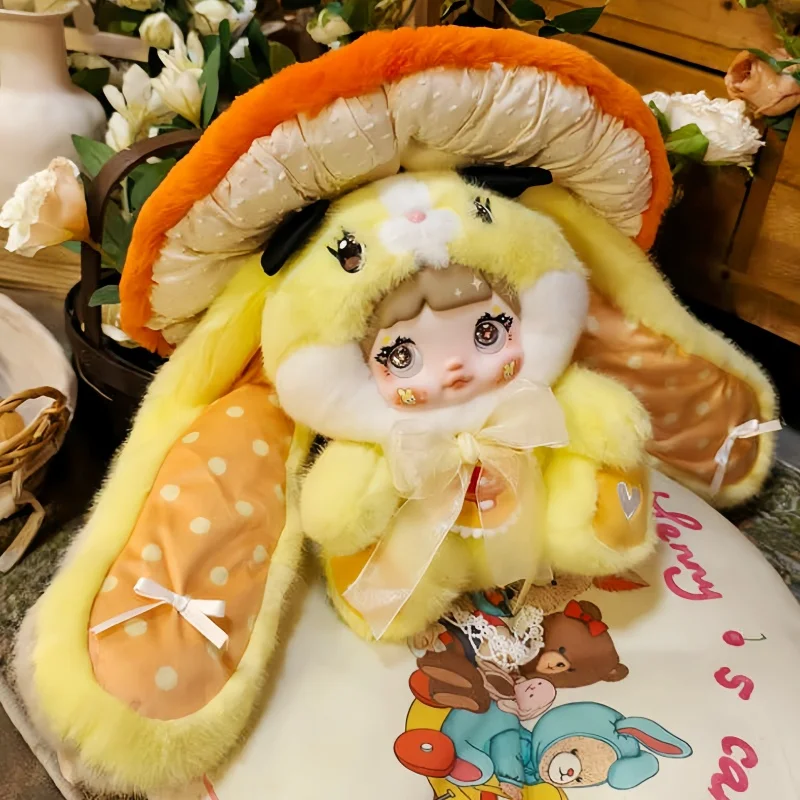 

In Stock Nommi 400% Mushroom Cap Series Blind Box Surprise Mystery Box Dolls Girls Figure Room Decor Girl Birthday Toy