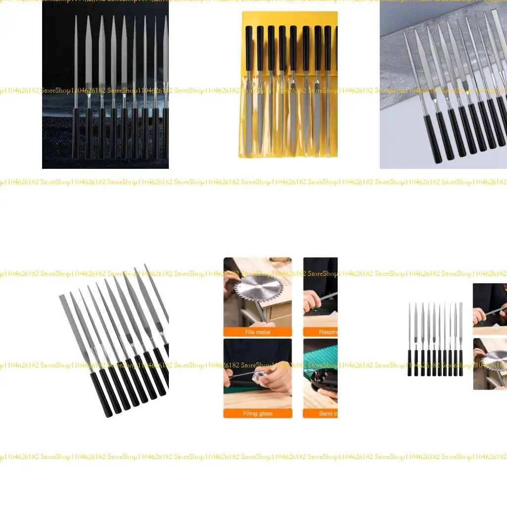 

Q2Q4 Precise Steel Needle Files for Smooth Finishing in Metal and Stone Projects