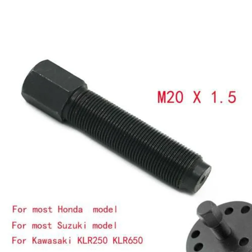 M20X1.5 Flywheel Puller Tool Black Bolts For Suzuki GSX-R750 TL1000R SV650 DL650 For Honda CB750VF500C VF500F XL250R XR200R