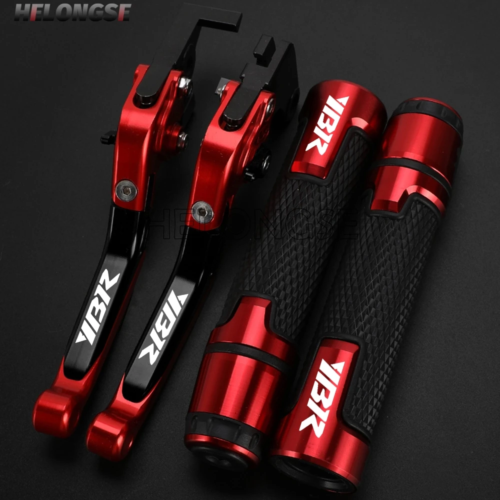 

Motorcycle Accessories For Yamaha YBR125 YBR 125 2005 -2014 2013 2012 Handgrips Brake Clutch Levers Handlebar Grips Handle Ends