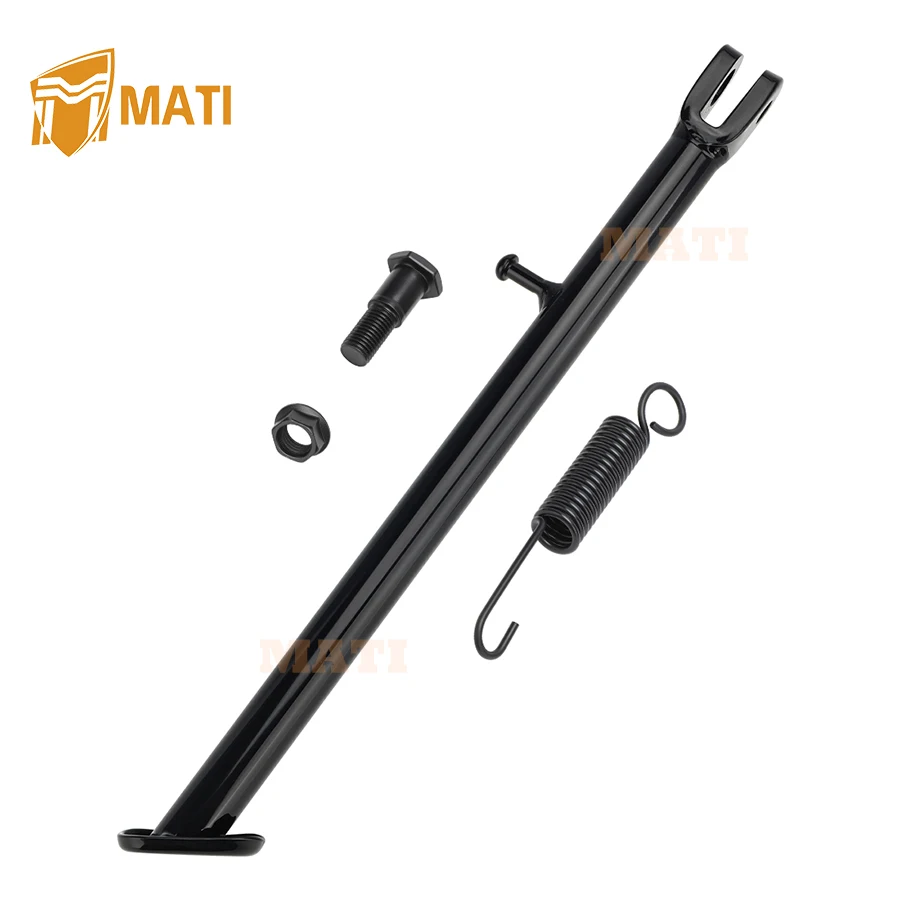 Side Kick Stand Assembly w/Spring Bolt for Honda XR100R 1985-2003 CRF100F 2004-2013 50530-KSJ-670 50530-KN4-000