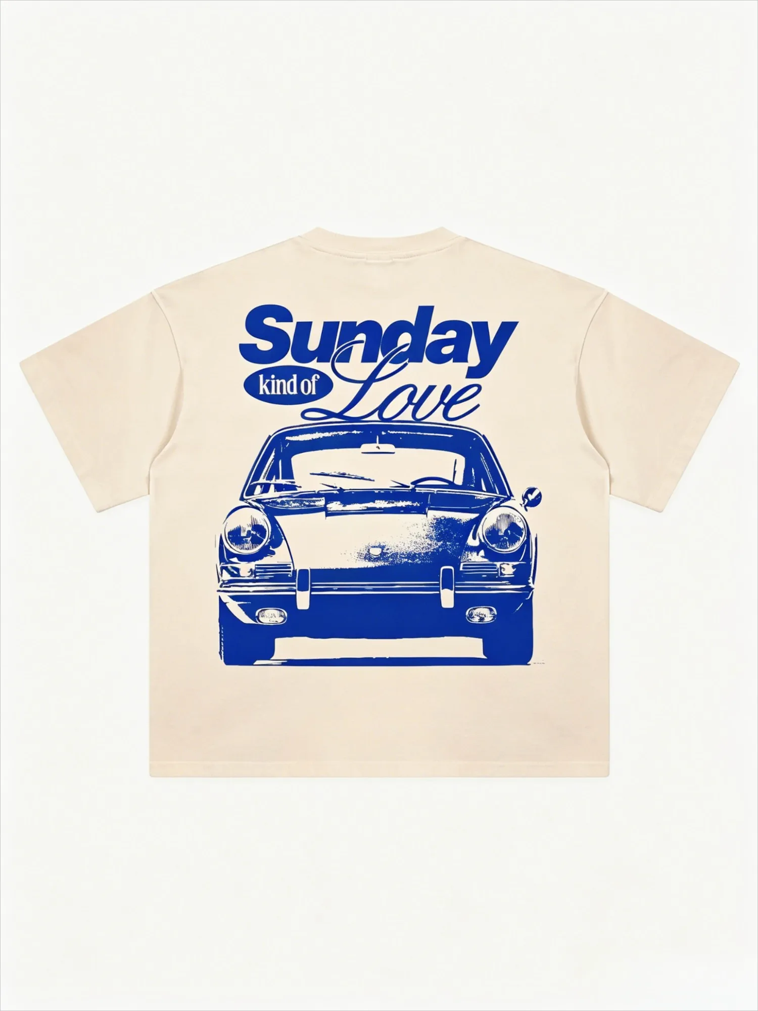 Vintage Classic Sports Car Graphic T-Shirt Men Women Retro Auto Lover Casual Loose Short Sleeve Cotton Streetwear Tops