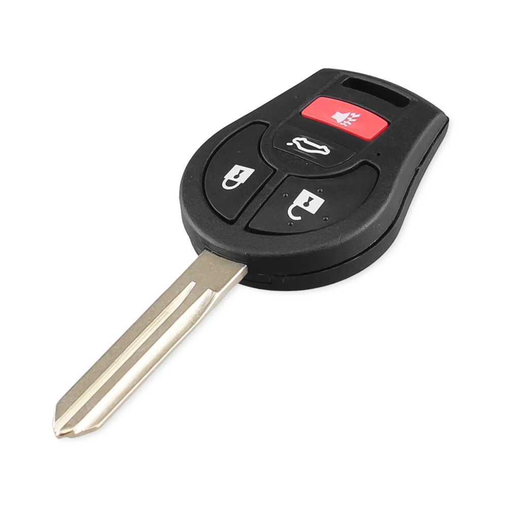 KEYYOU Case Fob Remote Key Shell 2/3/4 Buttons For Nissan Cube Qashqai Juke Suny Sylphy March Tiida Micra Remote Fob