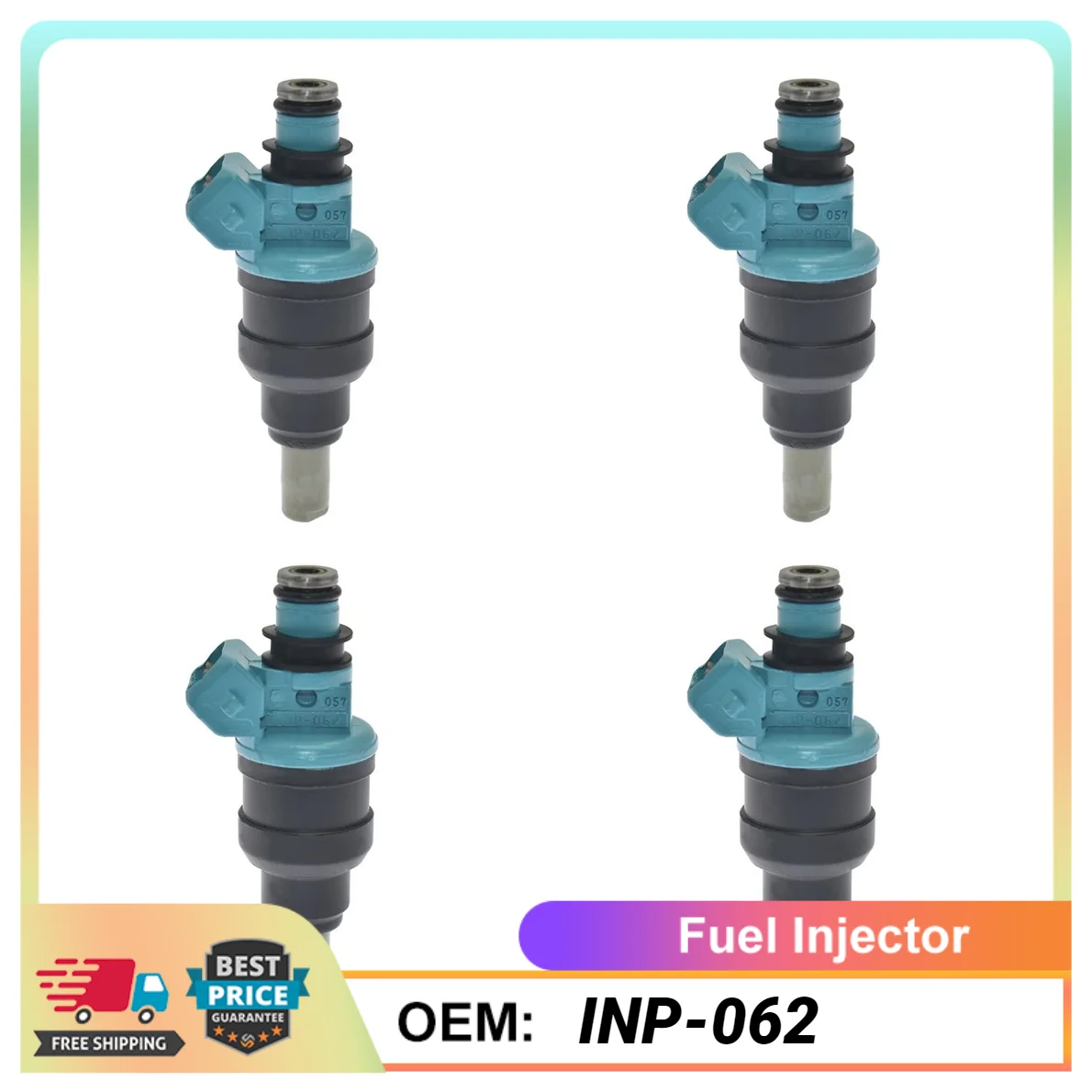 

Fuel Injector INP-062 INP062 For Dodge Colt, Plymouth Colt, Mitsubishi Mirage, Eagle Summit