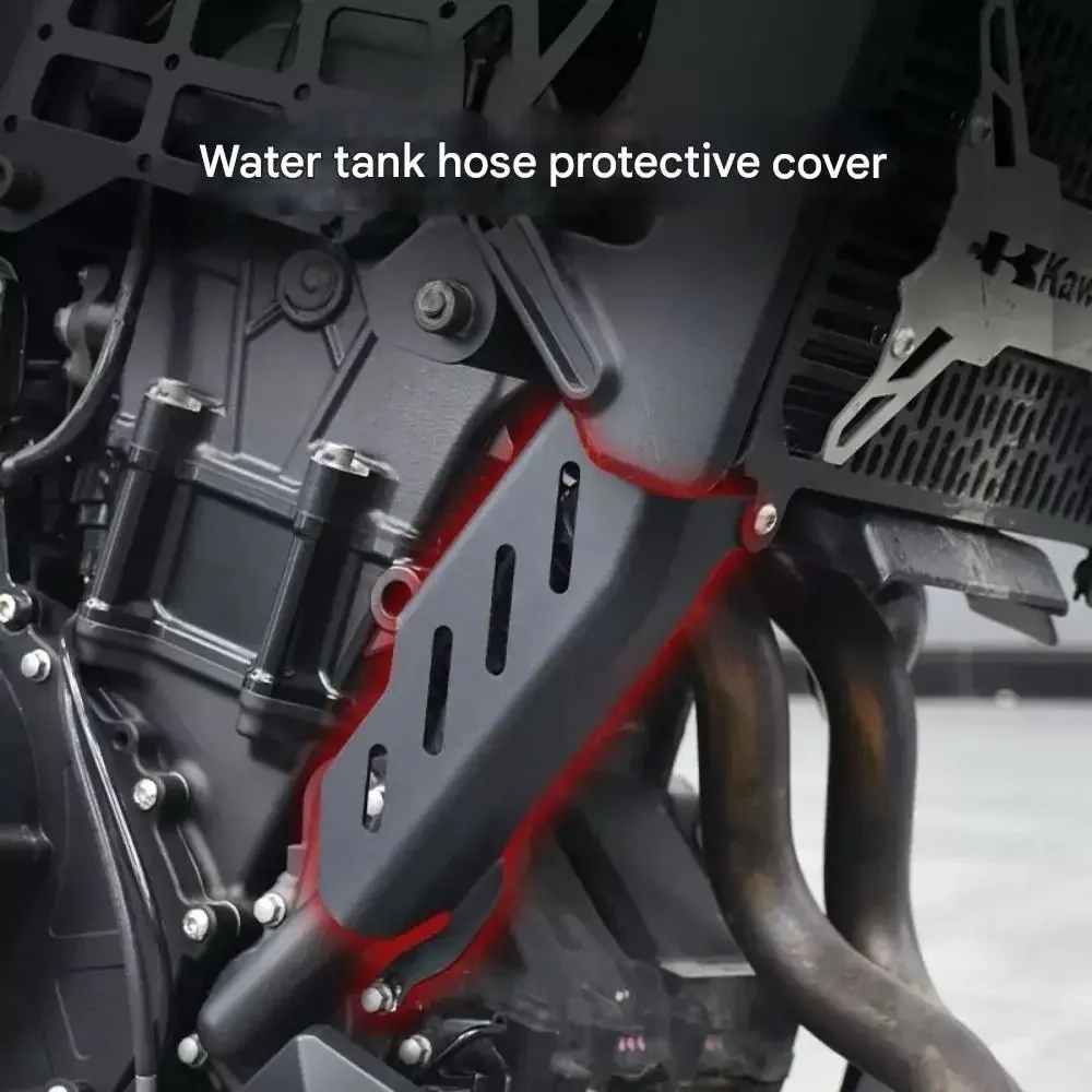 For the accessory of the stainless steel decorative cover for the water tank hose protection cover of Eliminator 500