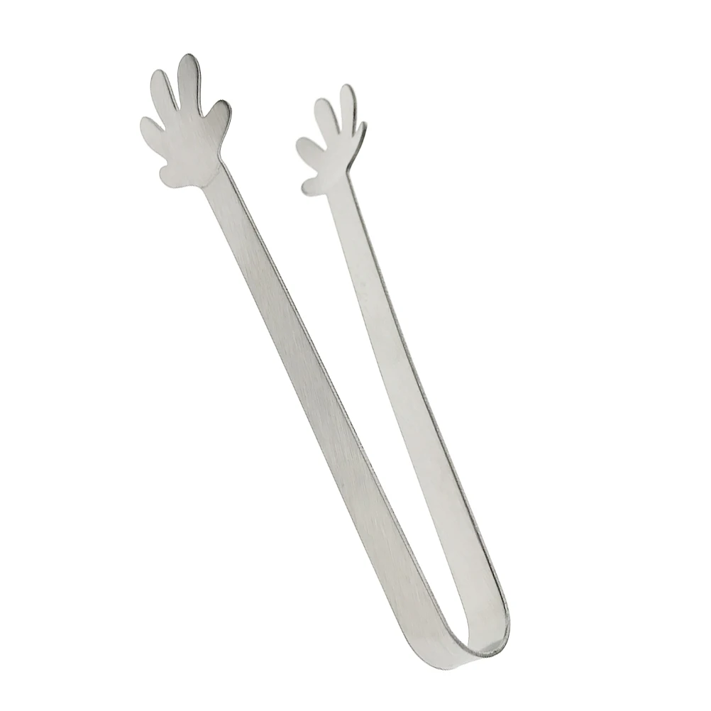 

Stainless Steel Food Tongs Grip Ice Charcuterie Accessories Sugar Lemon Thicken