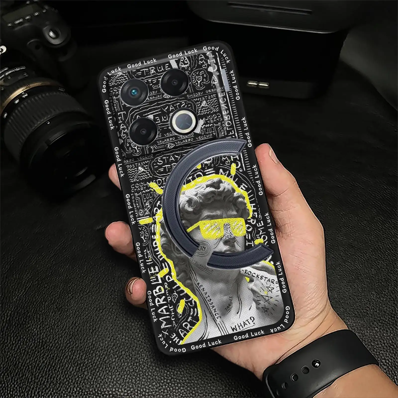 Soft case Anti-dust Phone Case For infinix GT 20 Pro/X6871 Anti-knock Cute Shockproof Back Cover Cover Fashion Design