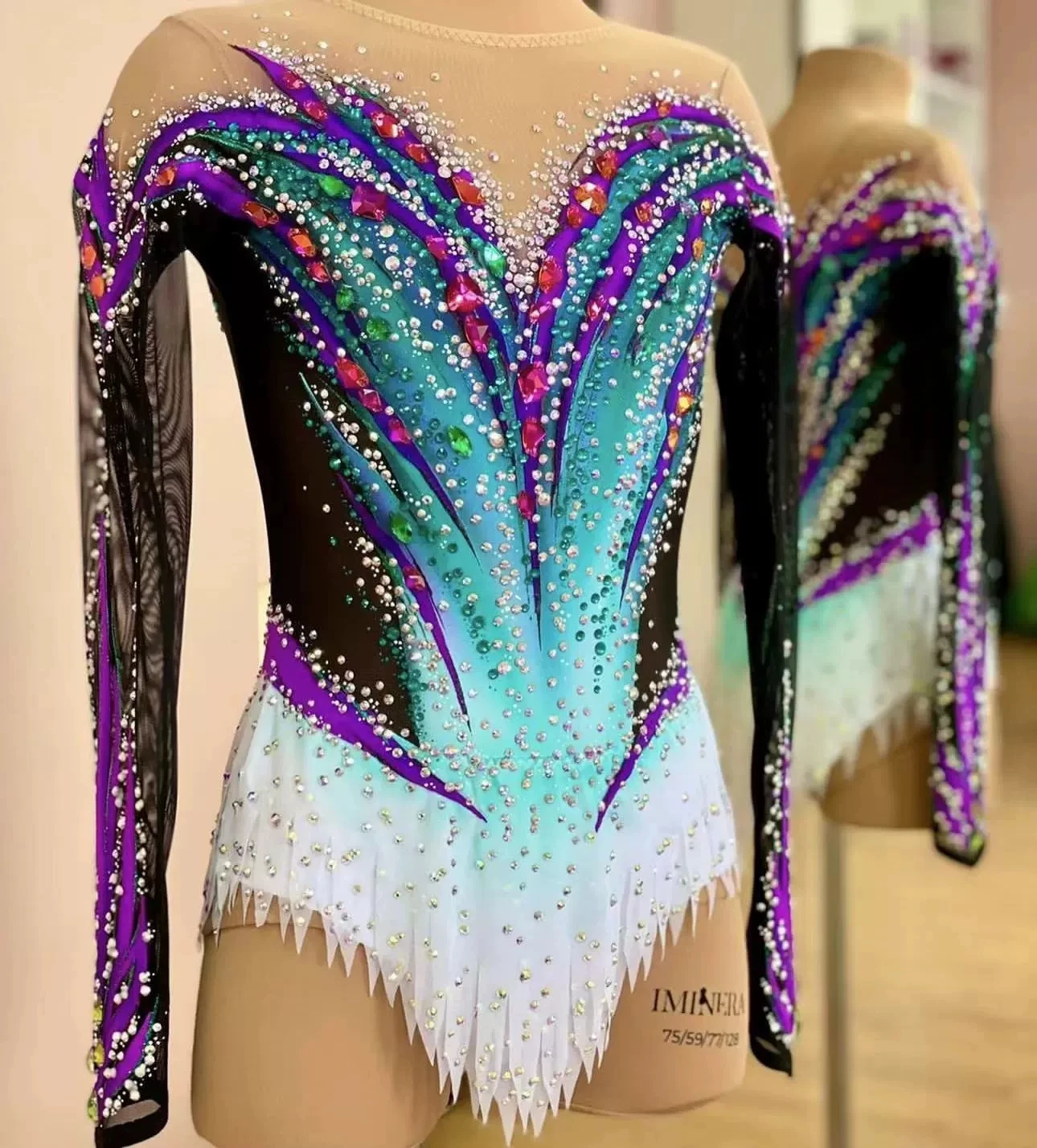 NEW Girls' Professional Gymnastics Leotard, Artistic Leotard, Skate Jumpsuit,custom size