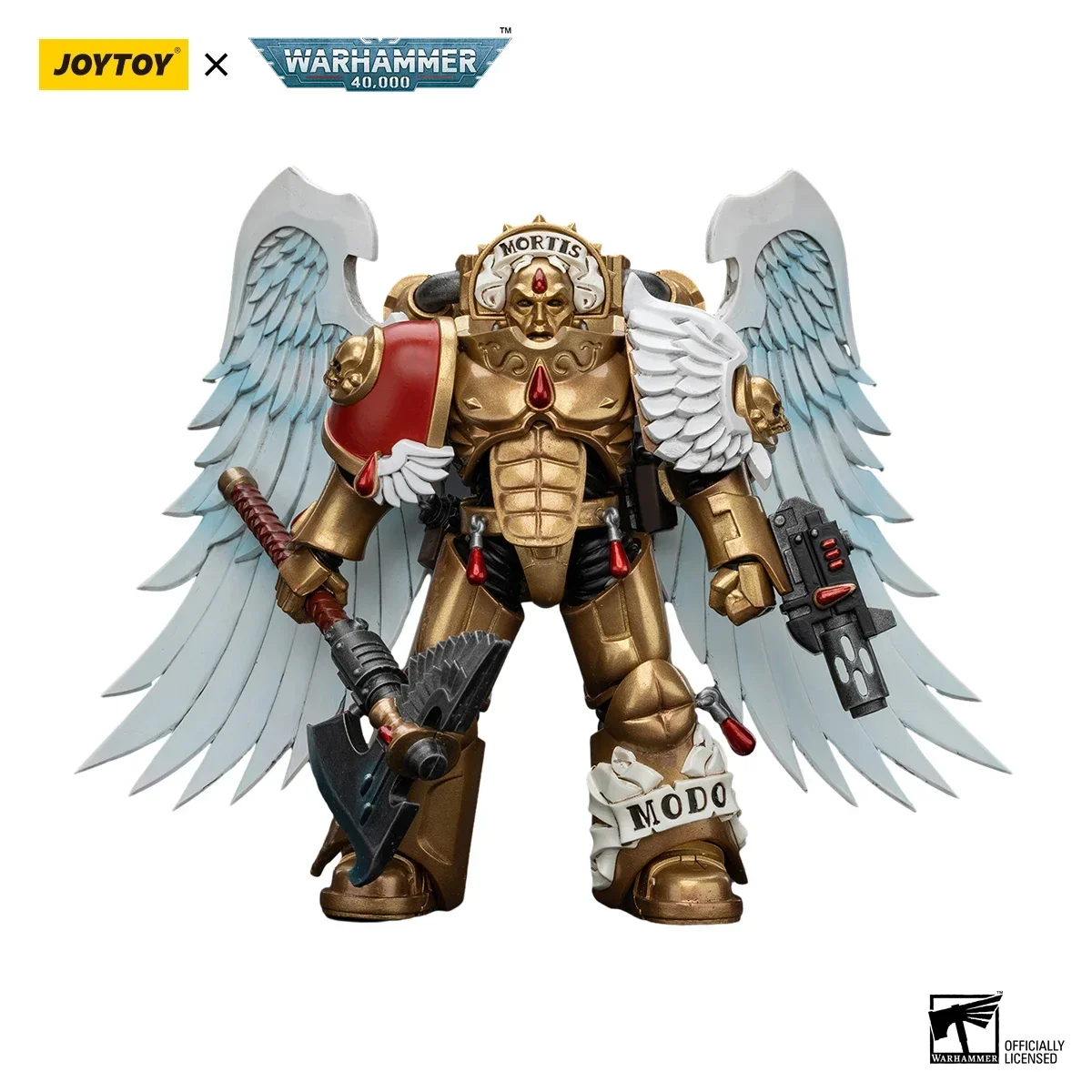 IN VOORRAAD Warhammer JOYTOY 1/18 Blood Angels Custom Action Figure Sanguinary Guard Collection Model Speelgoed Beeldje Kerstcadeaus