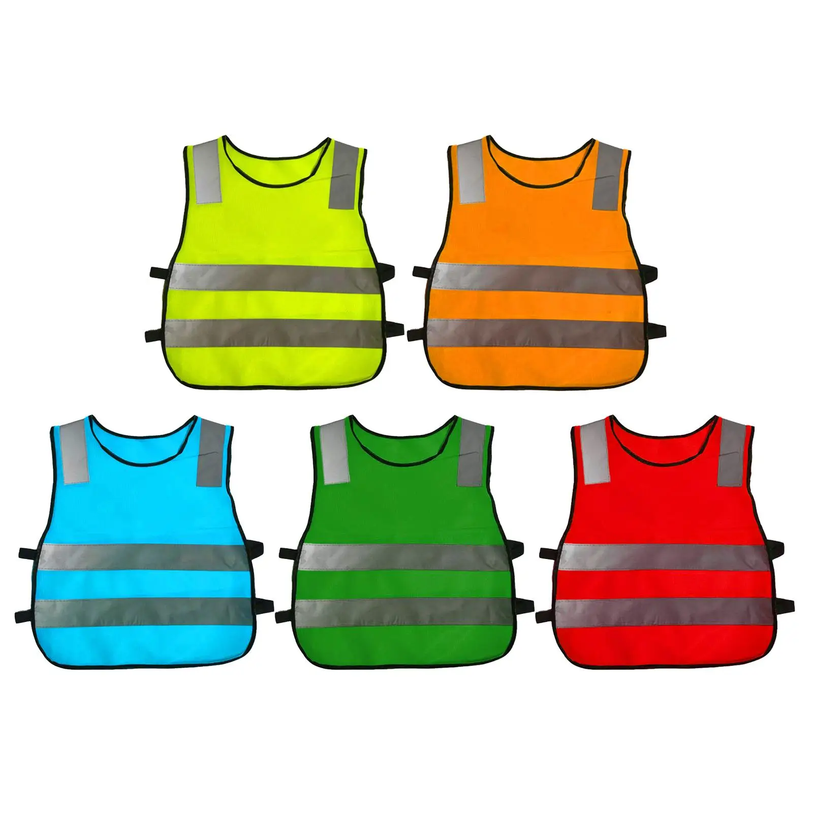 High Visibility Kids Reflective Vest Jackets Vest Students Boys