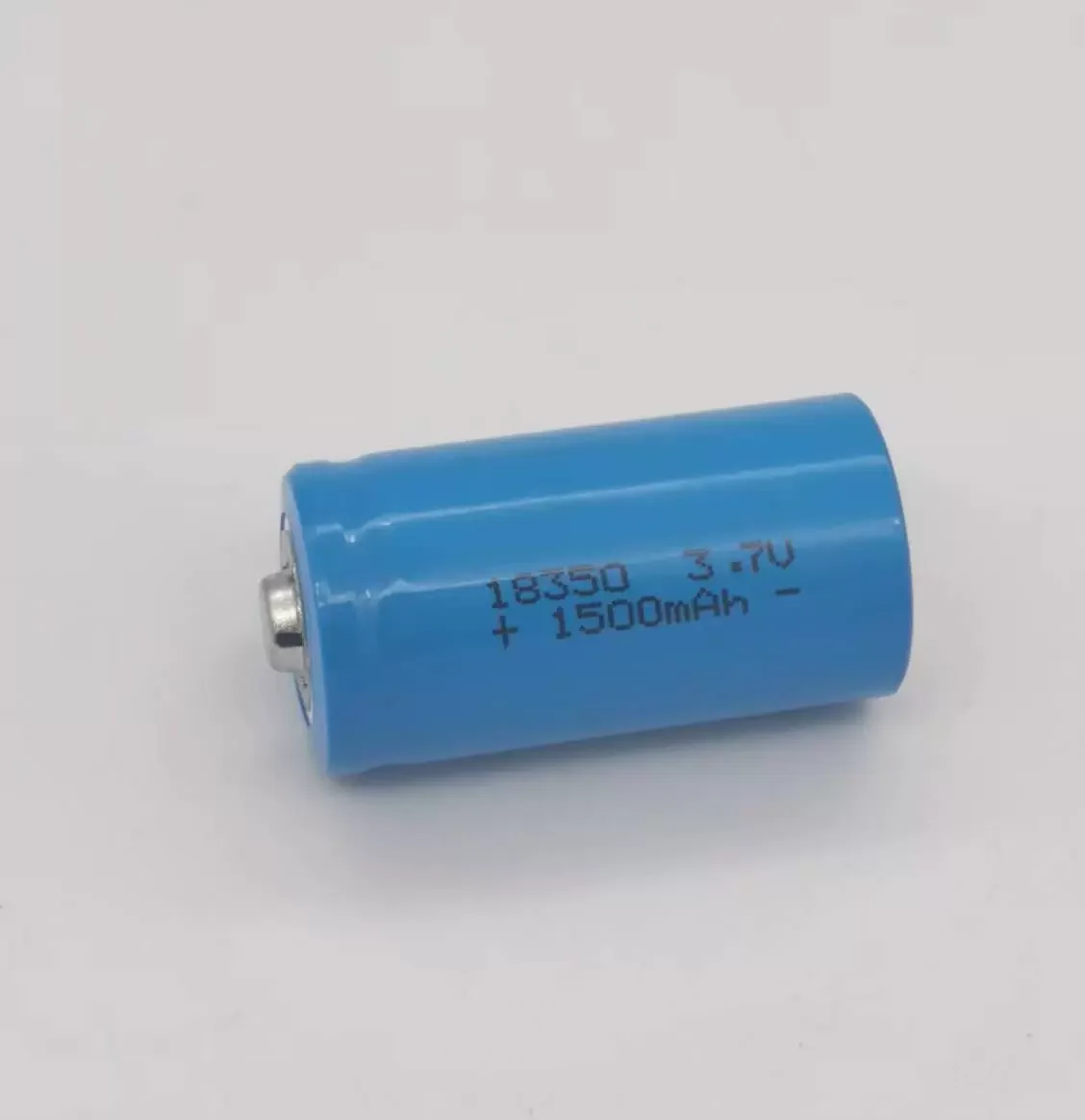 2-6pcs ICR INR 18350 1500mAh 3.7V capacity rechargeable lithium battery pack