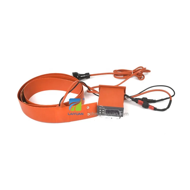 

12V 24V 48V 120V 220 Motorized housing Flexible heater element Silicone rubber heater pad Heating pad with temperature control