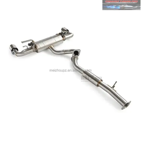 Cat Back Exhaust with Electronic Valve Suitable for Volvo S60 T5 2.0T Stainless Steel High-performance Catback Exhaust System