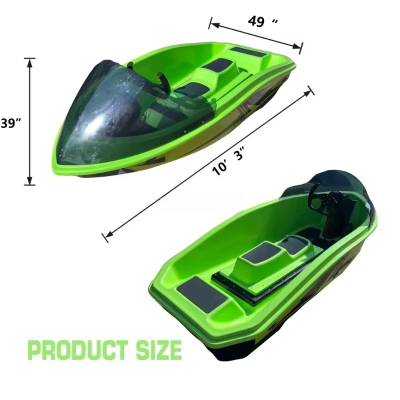 Jet Ski with Powerful Motor and Heavy-Duty Design 50km/h Max Speed 2 Seats for Water Park Surfing & Racing