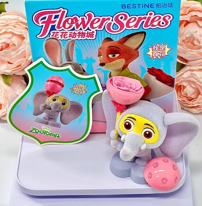 

Зверополис Цветочная серия Слепая коробка Милый Ник Джуди Фигурка Зверополис Плюшевая кукла Тайная коробка Аниме Коллекция мультфильмов Модель игрушки