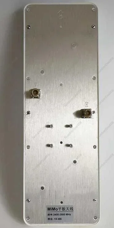 

ISM 2.4G MIMO Dual Polarization 100W 15dbi N-K 2.4GHz WiFi Antenna Panel Aerial Wireless Image Transmission 2400-2500mhz