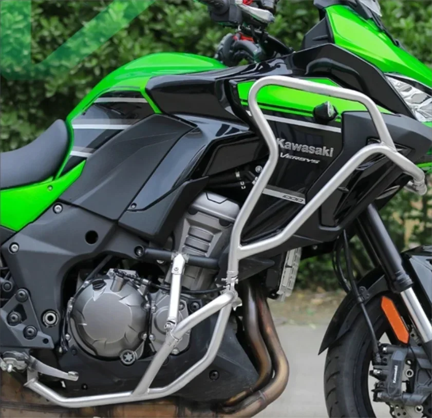 

Versys 1100 шоссейные аварийные дуги, защита двигателя, бампер для Kawasaki Versys 1100, защитный бампер рамы двигателя 2025-2026
