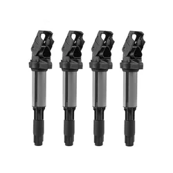 1/4PCS Ignition Coils 12137551260 for BMW 1 3 5 6 7 Series E81 E46 E90 E39 E61 E63 X3 E83 X5 E53 Z4 E85 325i 330i 530i 645ci