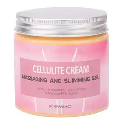 Body Slimming Anti Cellulite Hot Cream 200g Soothes Leg Massage Slim Tightens Skin Fat Burner Slim Cream Unisex Weight Loss