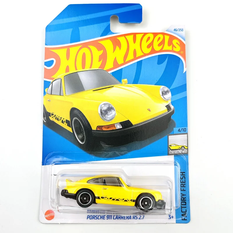 

2024-46 Hot Wheels Cars Porsche 911 Carrera RS 2.7 1/64 Metal Die-cast Model Toy Vehicles