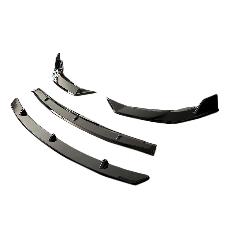 

4PCS ABS Front Bumper Splitter Lip For Toyota Corolla SE XSE Hatchback 2019-2025 Front Bumper Diffuser Spoiler Glossy Black