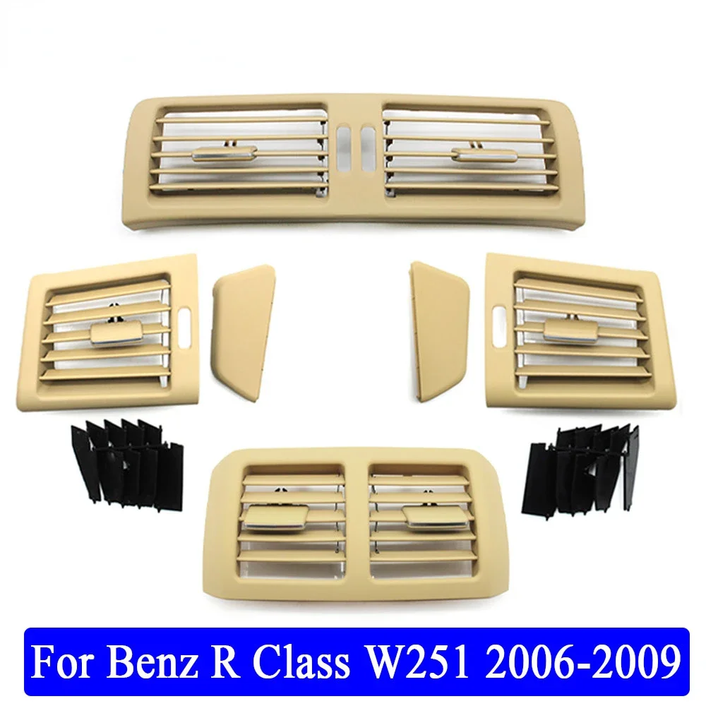 

Car Rear Left Right Air Conditioner AC Vent Grille Outlet Cover Panel For Mercedes Benz W251 R300 R320 R350 R400 R500 2006-2009