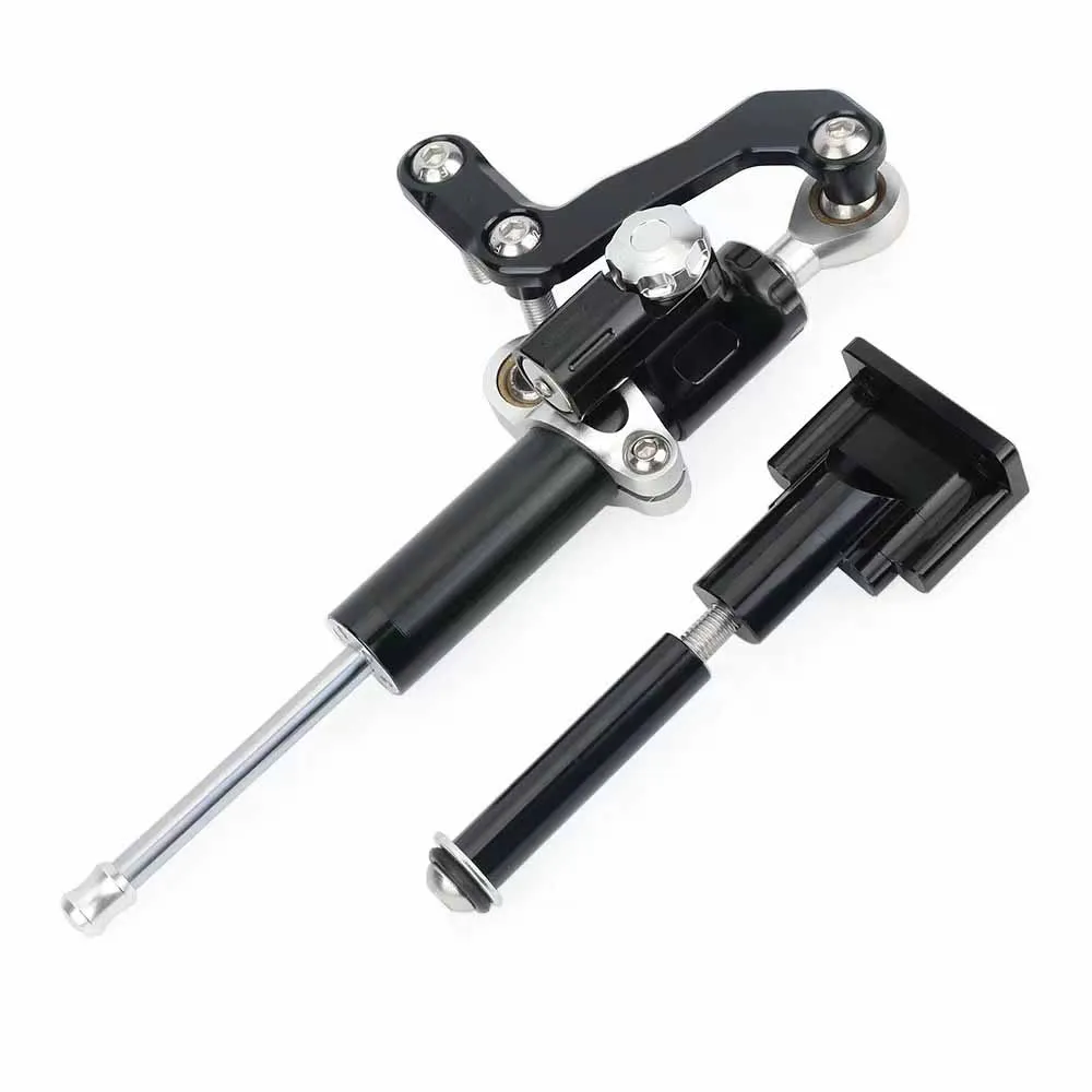 Motorcycle Accessories Steering Damping Stabilizer Titanium Ruler Damper Bracket for Yamaha MT03 19-23 Reverse Safety Mount Code