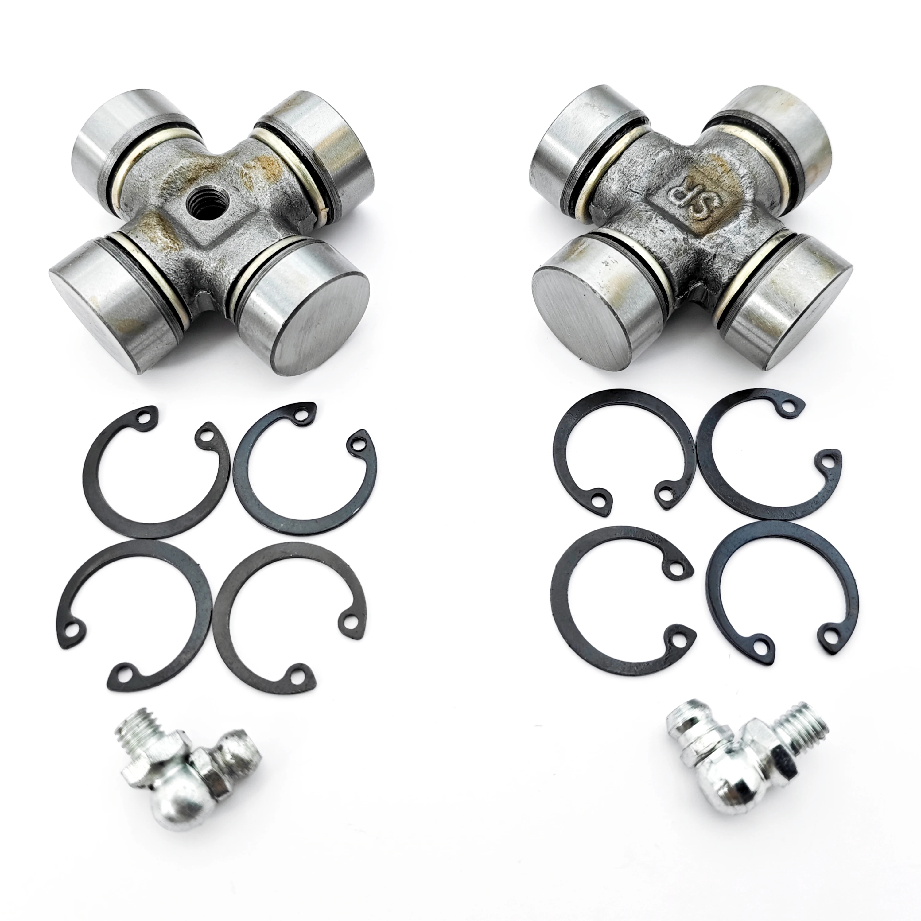 2PCS 20mmx47mm Universal Joint 20*47MM U-Joint with Oil Nozzle for Linhai 260 300 400 Allroad 300 Keeway GTX 300i