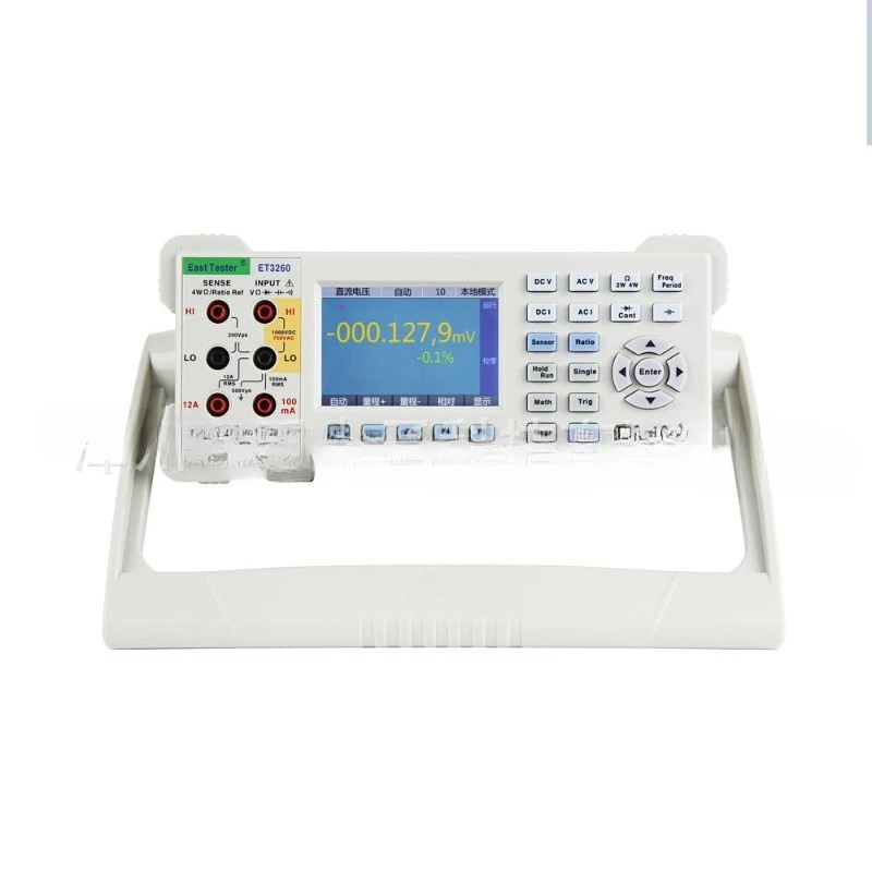 

High-precision multimeter, six and a half digital display desktop multimeter ET3260