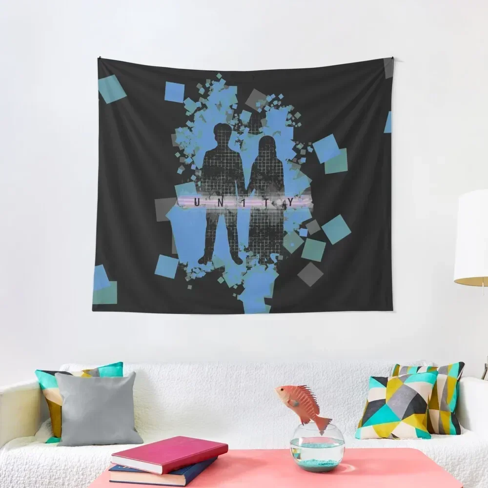 

u2 let it be unity for dark Tapestry Wall Mural Wall Art Tapestry