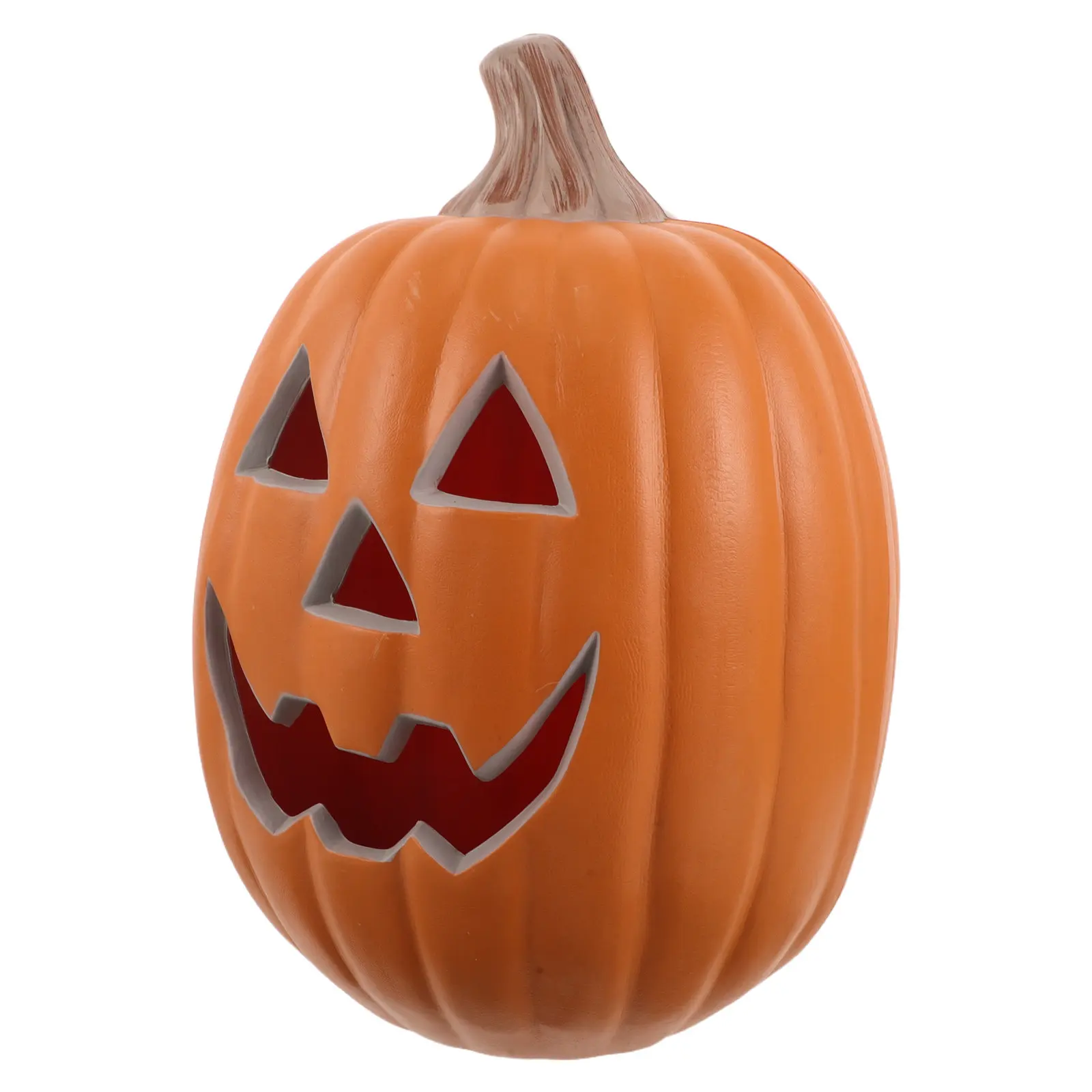 ハロウィーン用、光るプラスチック製のカボチャ、お化け屋敷風のジャック・オ・ランタン、ledライト付き、屋外用、ハロウィーンの装飾、トリック・オア・トリートパーティーの飾り、プレゼント。