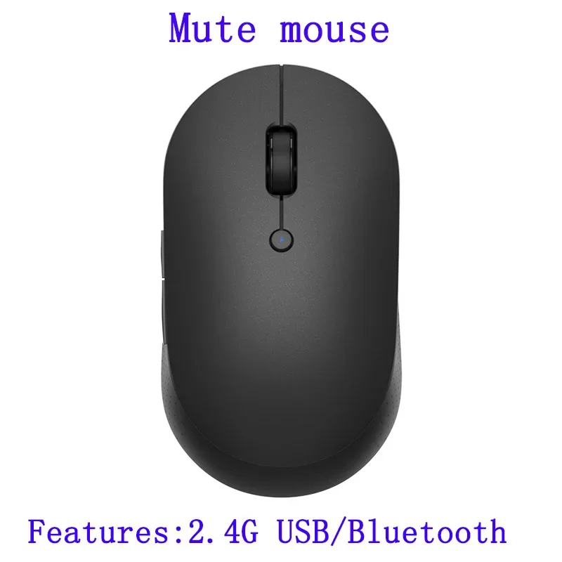 

Wireless Mouse Silent Edition 2.4GHz and Bluetooth USB Connection Side button Mini Game Mouse