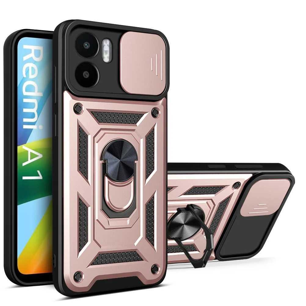 ZONNAVI Cover per Xiaomi Redmi A1 / Redmi A2, Flip Custodia Pelle PU con [Slot Cart] [Supporto Stand] [Magnetica], Cover a Libro Portafoglio per Redmi A1 / A2 (Blu