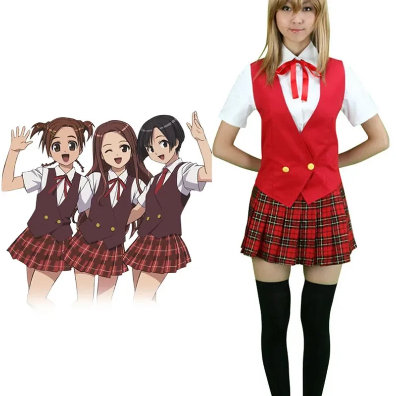 

Magister Negi Magi Summer School Uniform Cosplay Costume Halloween