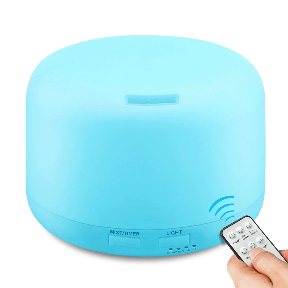

USB Essential Oil Air Humidifier Diffuser Aroma Diffuser With 7 Colorful Night Lights For Car Home Bedroom 500ML Air Humidifier