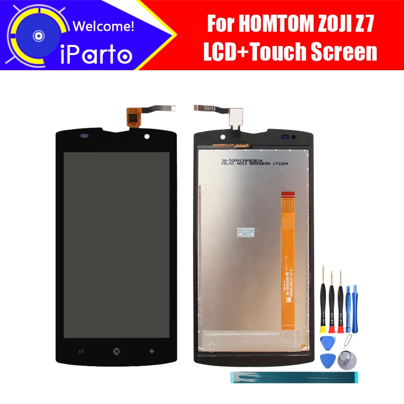 

5.0 inch HOMTOM ZOJI Z7 LCD Display+Touch Screen Digitizer Assembly 100% Original New LCD+Touch Digitizer for ZOJI Z7+Tools