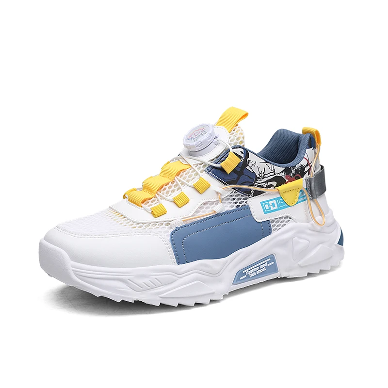 

Men's motorcycle shoes breathable dad shoes ins trendy shoes sports casual shoes men's shoes