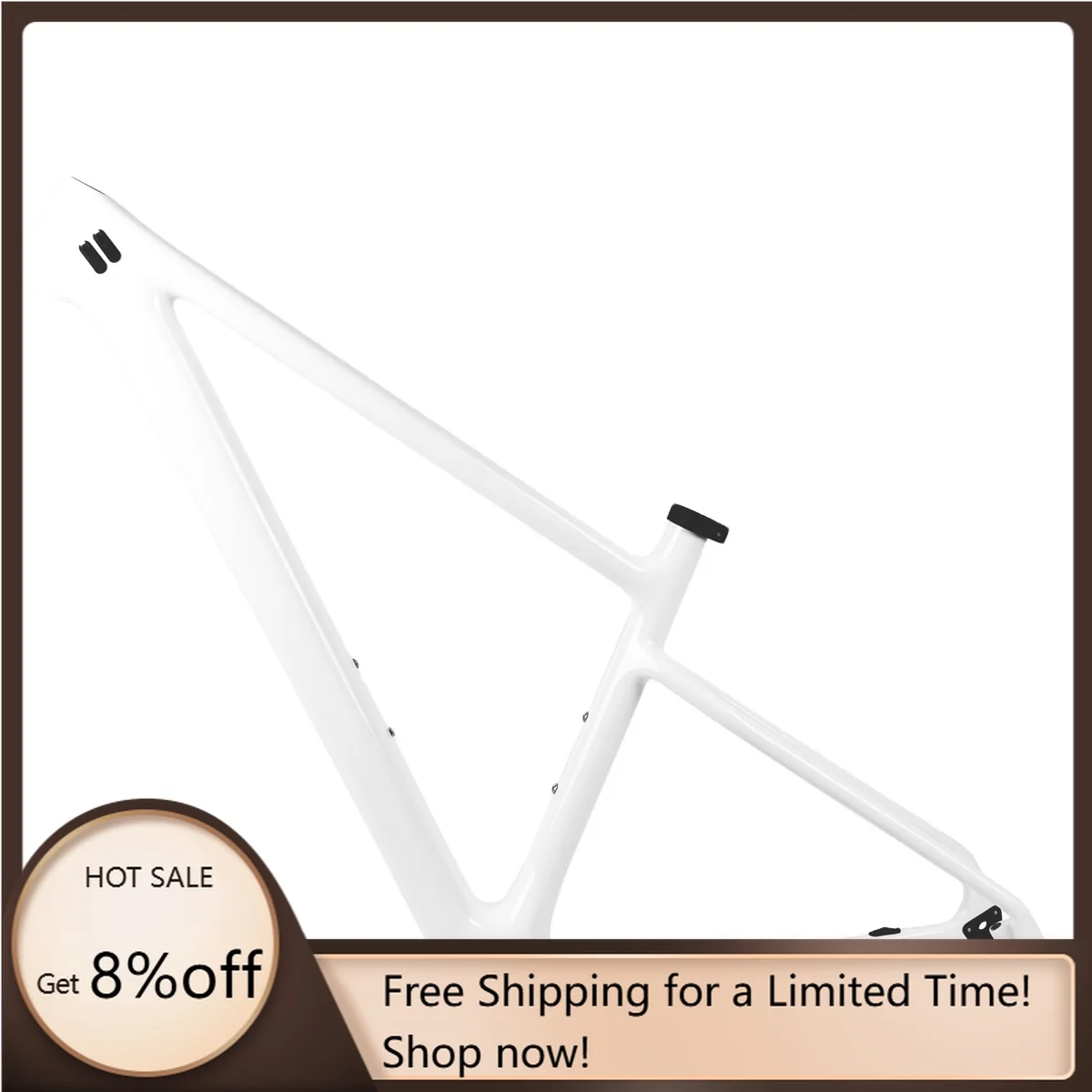 

STLF AIRWOLF Carbon MTB Bicycle Frame Hardtail Mountain Bike Frame 29ER Tapered Head Tube Design