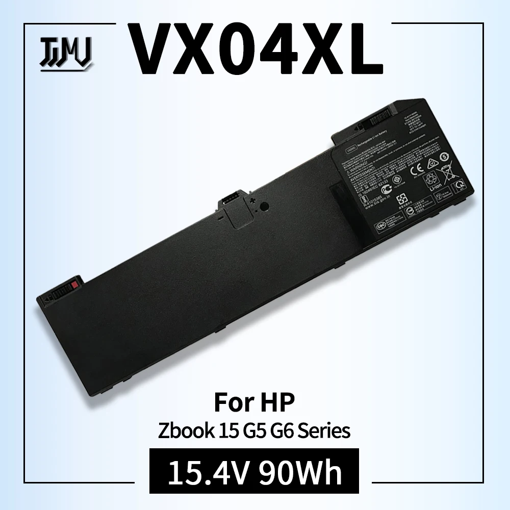 Bateria do Portátil para hp Zbook 15 g5 g6 Série 2yw99av 2yx00av 2zc40ea 2zc41ea 3ax02av 3ax04av 4qh14ea 5ky99av 7wy08pa 90wh Vx04xl