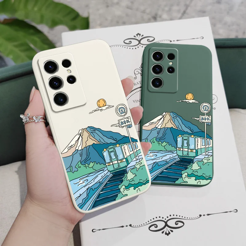 حافظة لهاتف سامسونج جالاكسي S25FE S24 S23 S22 S21 S20 S10 S10E Ultra Plus FE Note 20 Ultra Plus