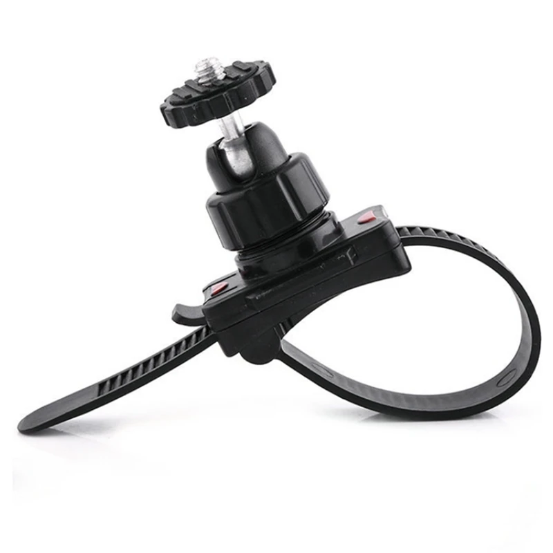 Adjustable Bike With Bracket For Gopro Hero 8 7 6 5 4 3+ 3 Black Clip Bracket Clip Roll Rod Zipper Bracket